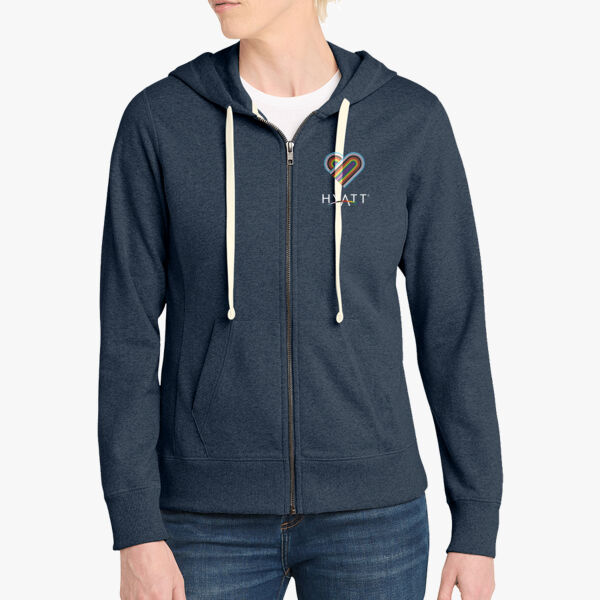 District Women's Re-Fleece Full-Zip Hoodie Thumbnail