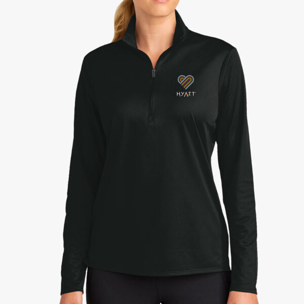 Sport-Tek Women's Micropique Sport-Wick 1/4-Zip Thumbnail