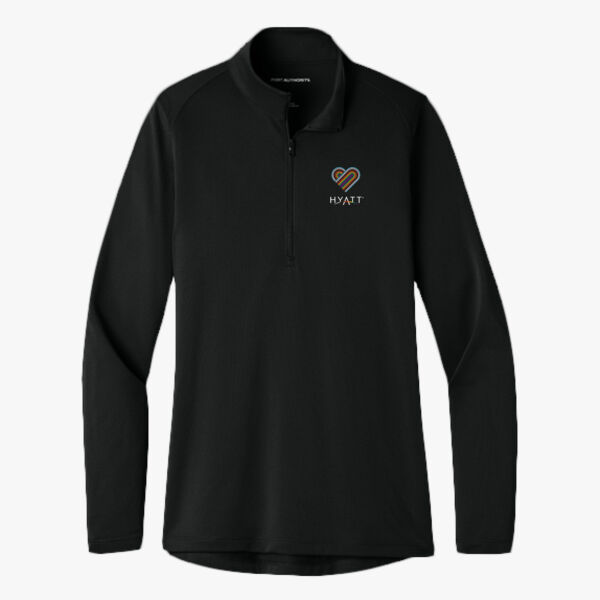 Port Authority Women's Wearever Performance Pique 1/4 Zip Thumbnail